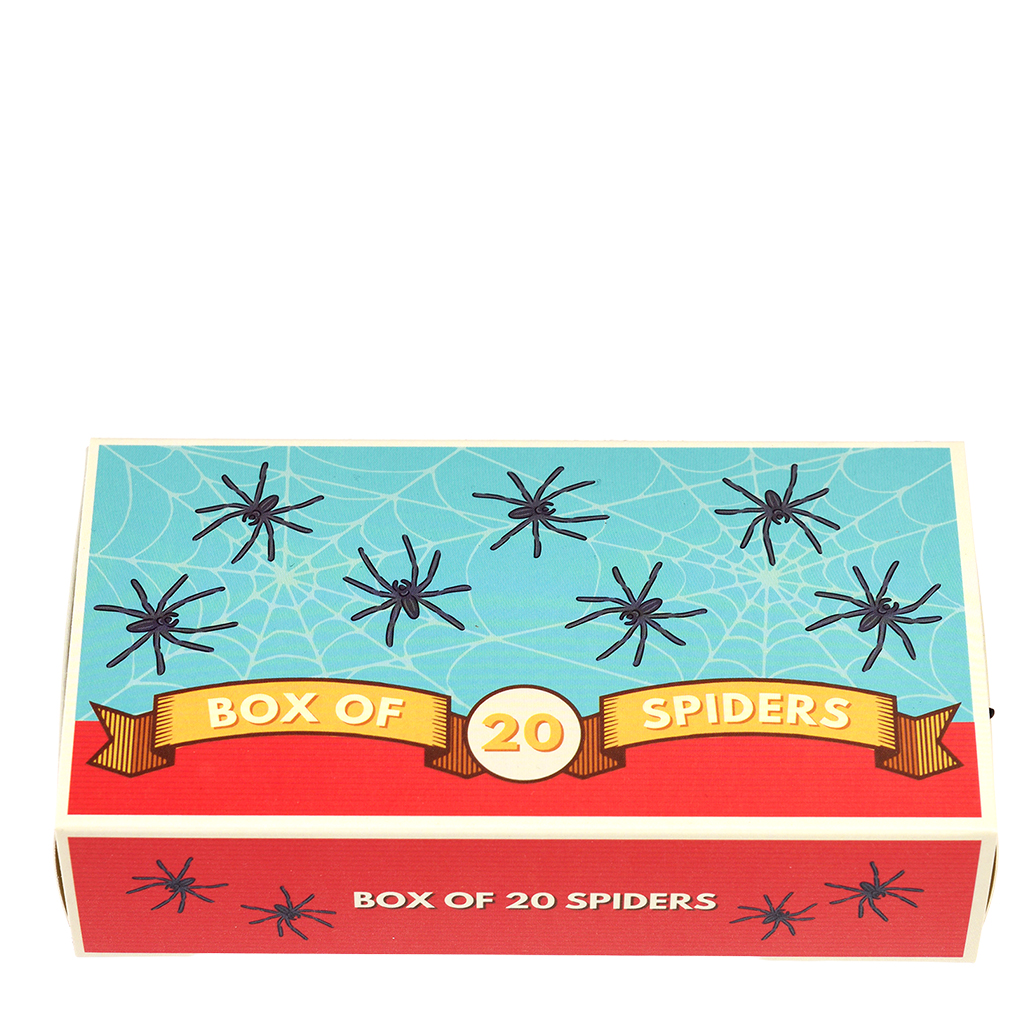 box of 20 spiders