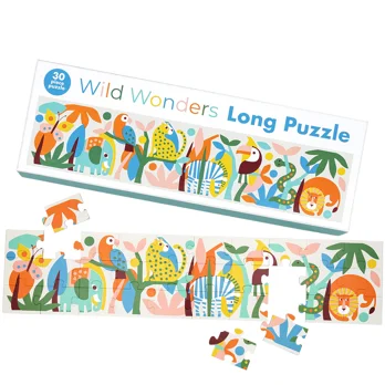 long puzzle (1 metre) - wild wonders long puzzle (1 metre) - wild wonders
