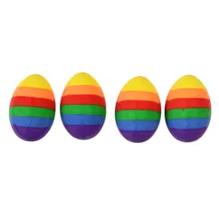radiergummis regenbogen-eier (4-er set)