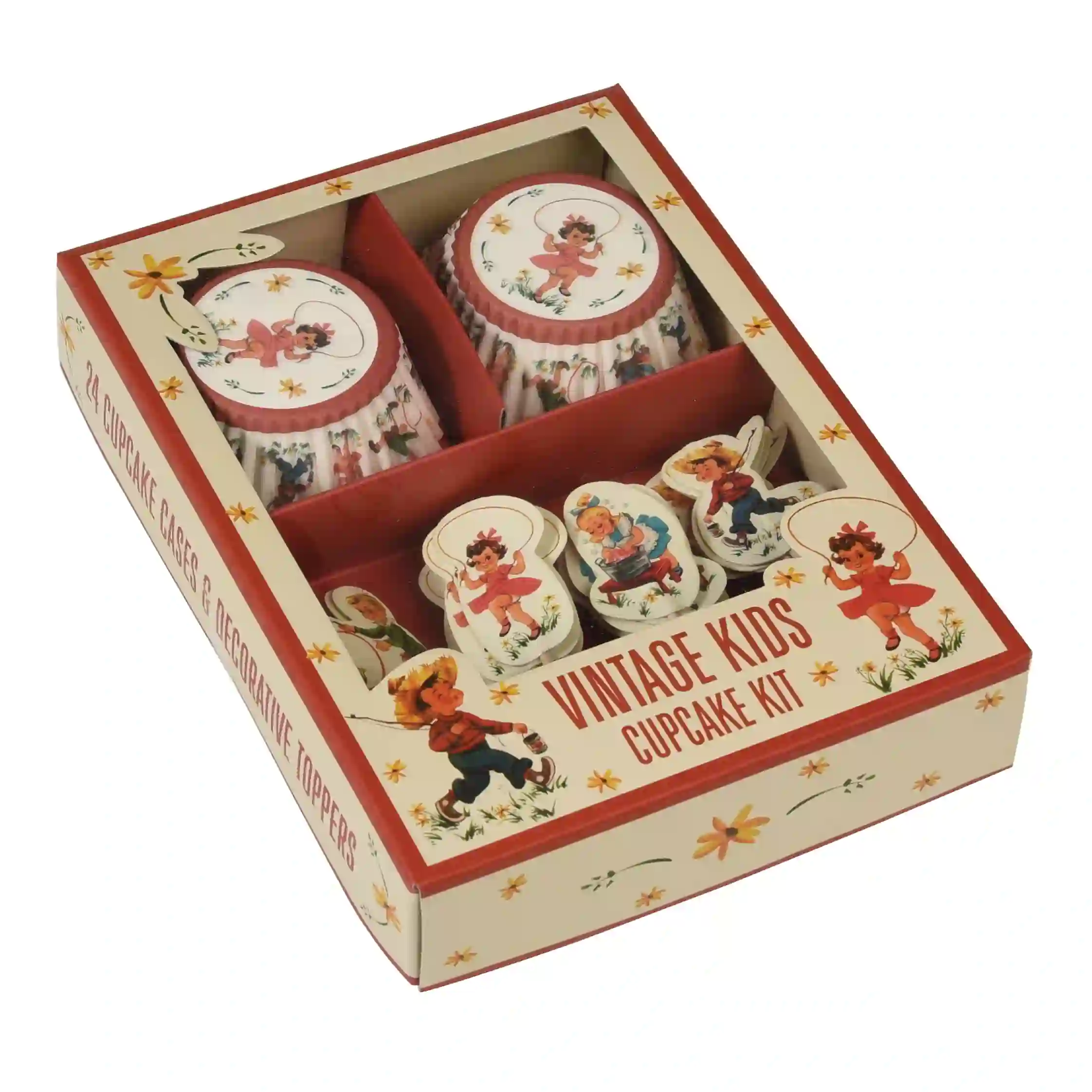 cupcake kit - vintage kids