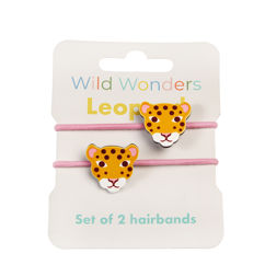 haargummis wild wonders leopard (2-er set)