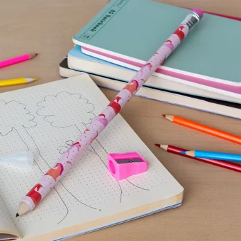 jumbo pencil with sharpener - unicorn jumbo pencil with sharpener - unicorn