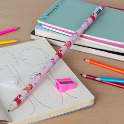 crayon géant avec taille-crayon - licorne