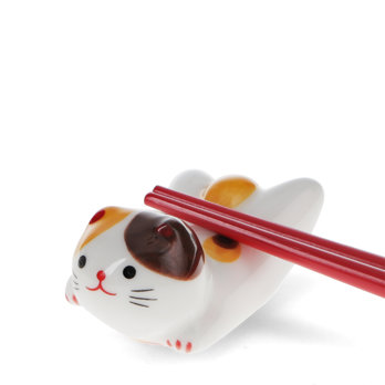 chopstick rest - cat