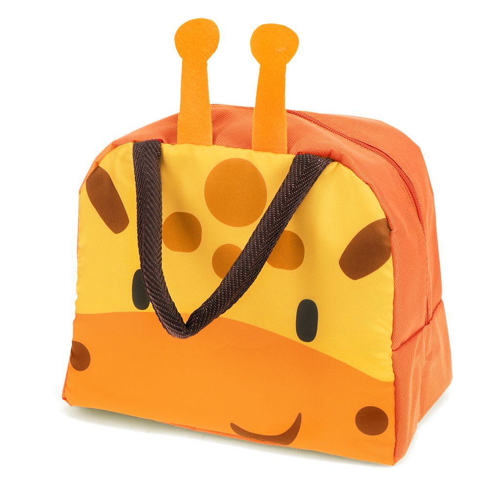 children's insulated lunch bag - giraffe