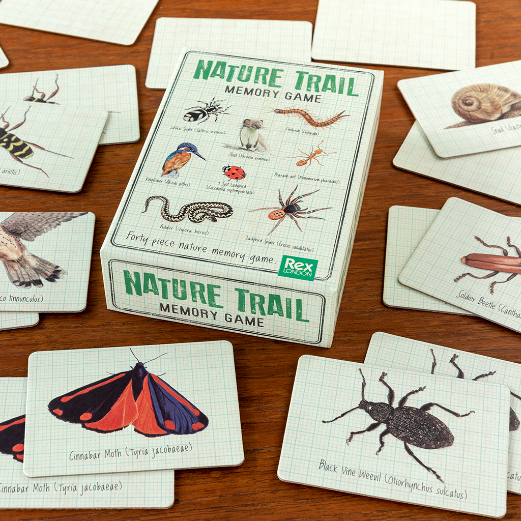 jeu de mémoire nature trail (40 pièces)