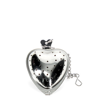 stainless steel tea infuser - heart