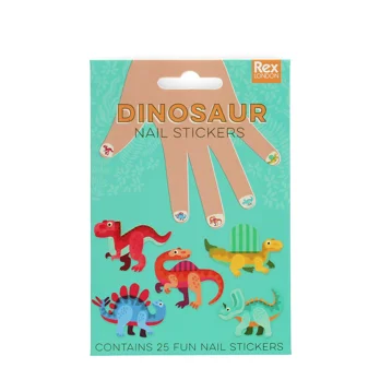 children's nail stickers - baby dinos children's nail stickers - baby dinos