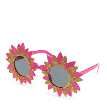 funglasses - lunettes de soleil étoile rose et or funglasses - lunettes de soleil étoile rose et or