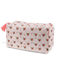 quilted wash bag - french rose