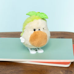 fluffy wind-up toy - avocado