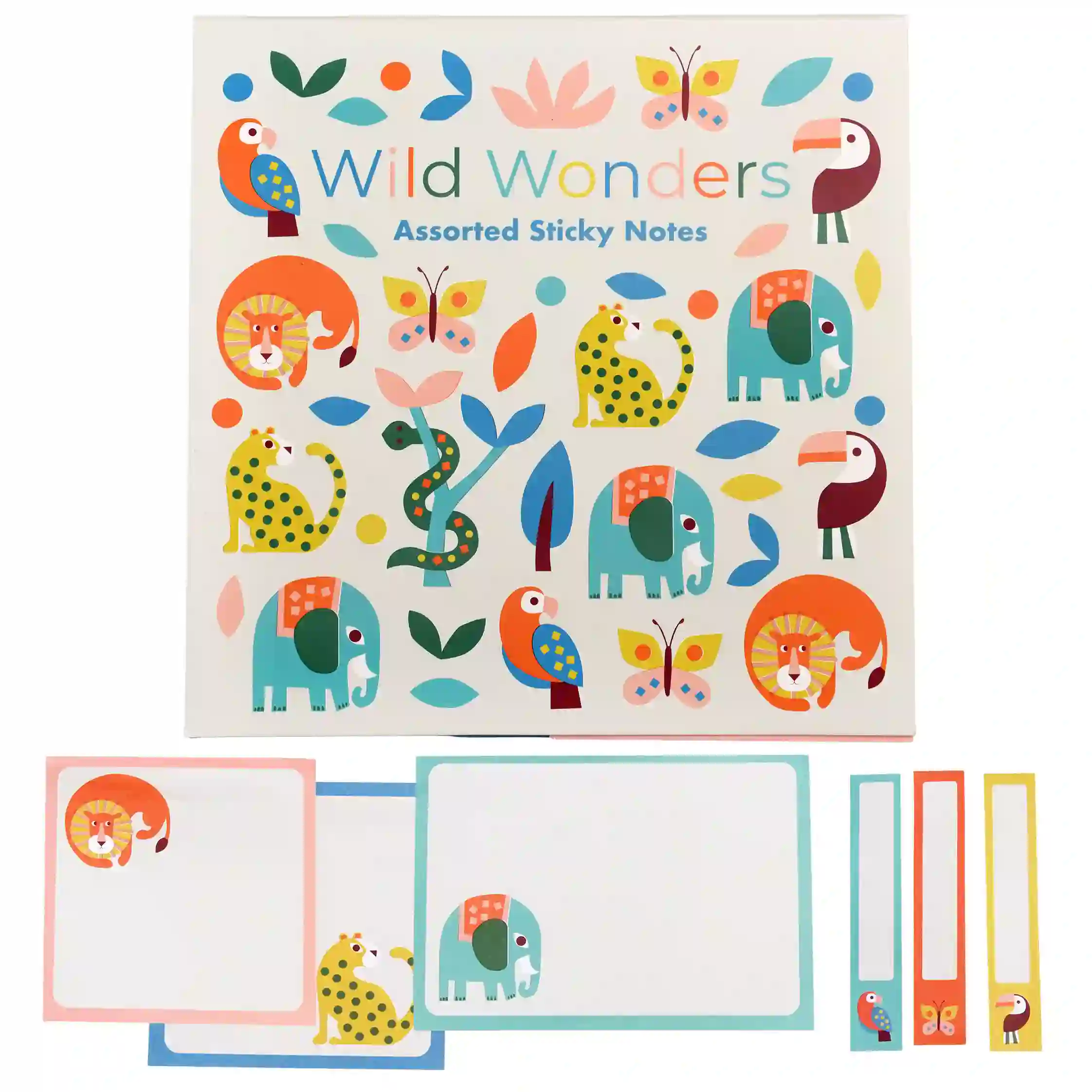 notes adhésives wild wonders