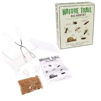 make your own bug habitat - nature trail