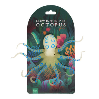 im dunkeln leuchtendes squishy-spielzeug - oktopus