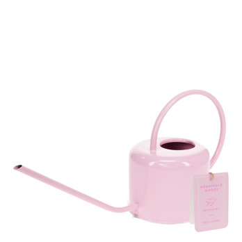 metal watering can 1ltr - light pink
