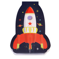 haftnotizen space rockets