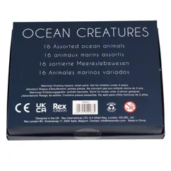 animales marinos surtidos (caja de 16)