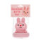 silicone bath toy - pink bunny