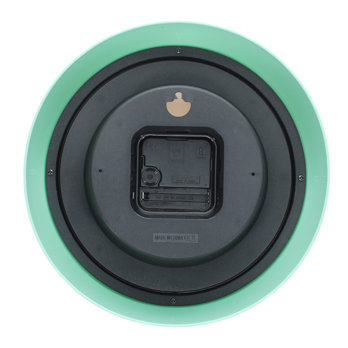 retro wall clock - mint green