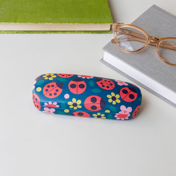 etui à lunettes & chiffon de nettoyage - ladybird