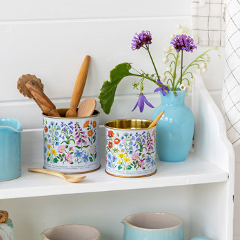 kleine deko-dosen wild flowers (2-er set)