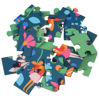 mini puzzle fairies in the garden