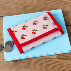 children's wallet - little cherry