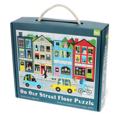 floor puzzle (24 pieces) - on our street
