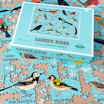 jigsaw puzzle (1000 pieces) - garden birds jigsaw puzzle (1000 pieces) - garden birds