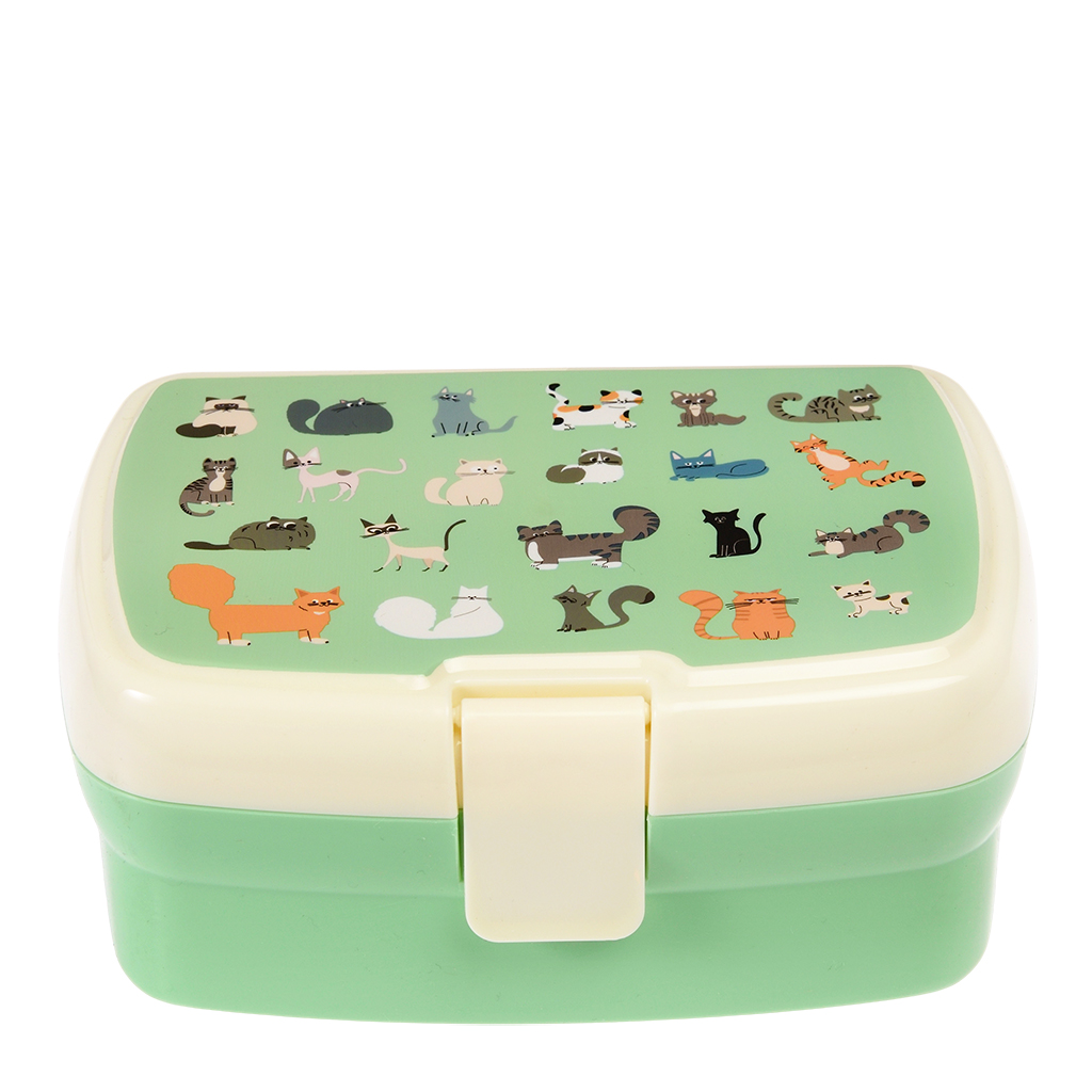 lunchbox mit herausnehmbarem fach nine lives