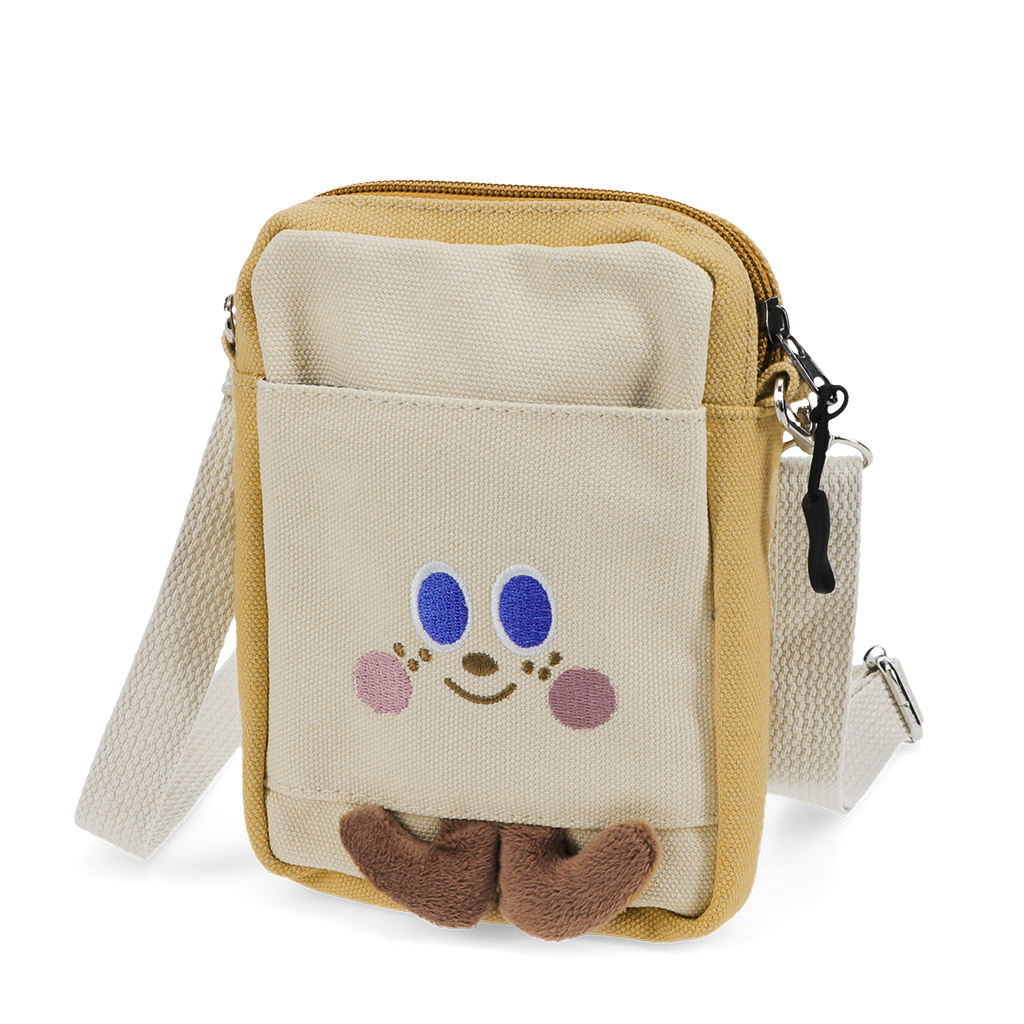 small crossbody bag - toast