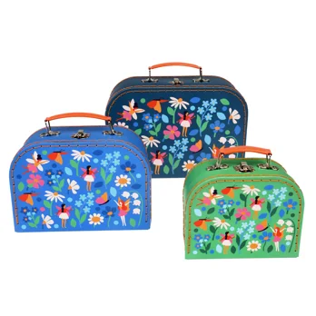 storage cases (set of 3) - fairies in the garden storage cases (set of 3) - fairies in the garden