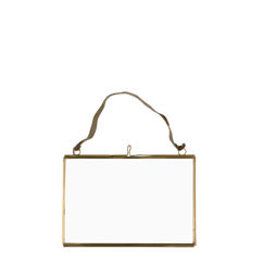 landscape hanging brass frame 15x10cm