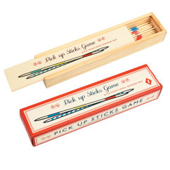 wooden pick up sticks game