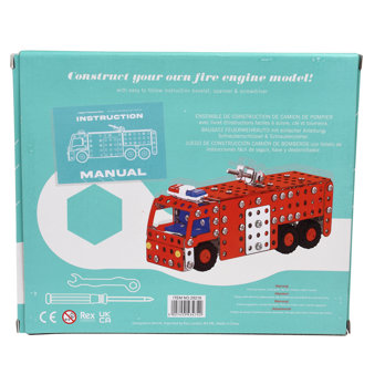 large construction set - fire engine