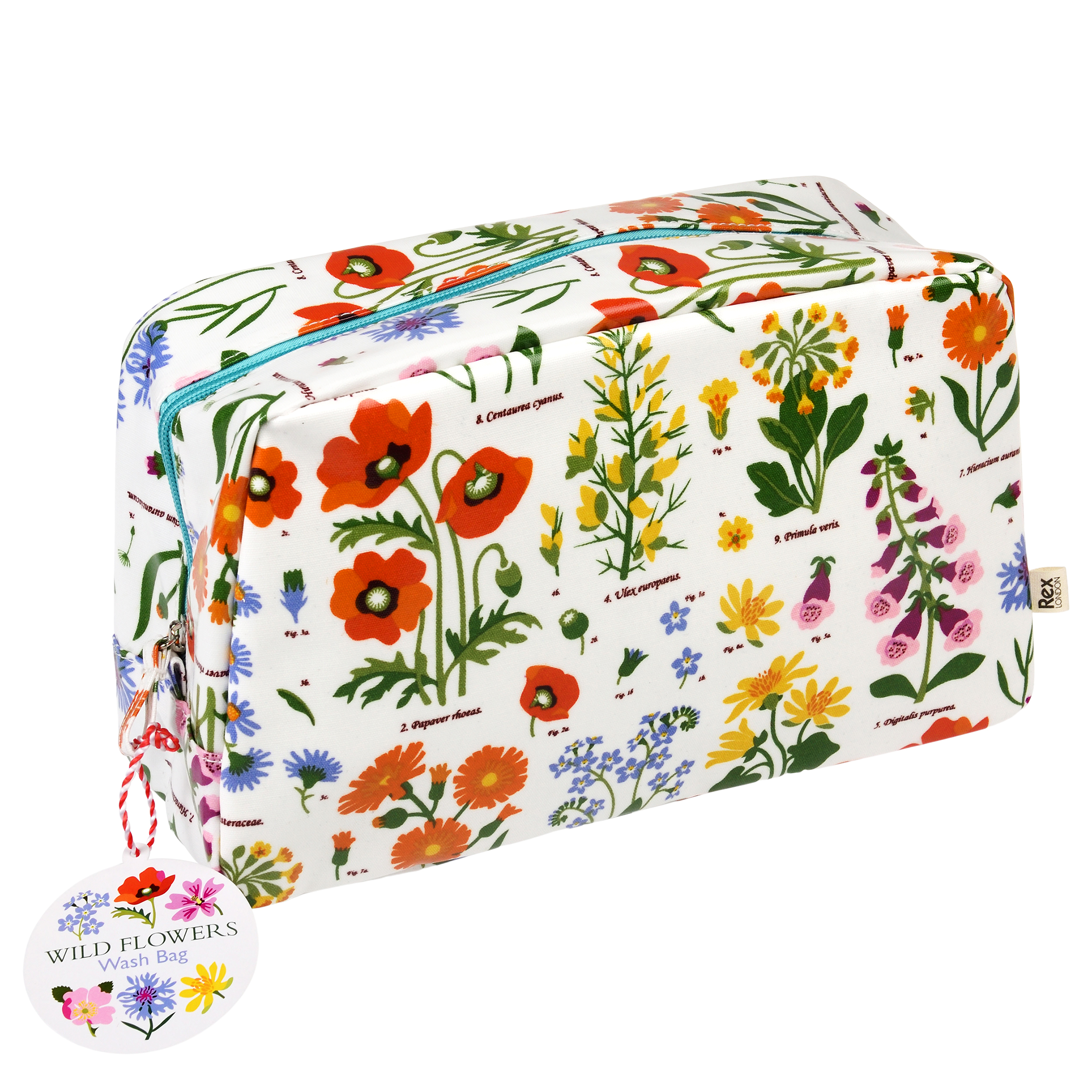 wash bag - wild flowers