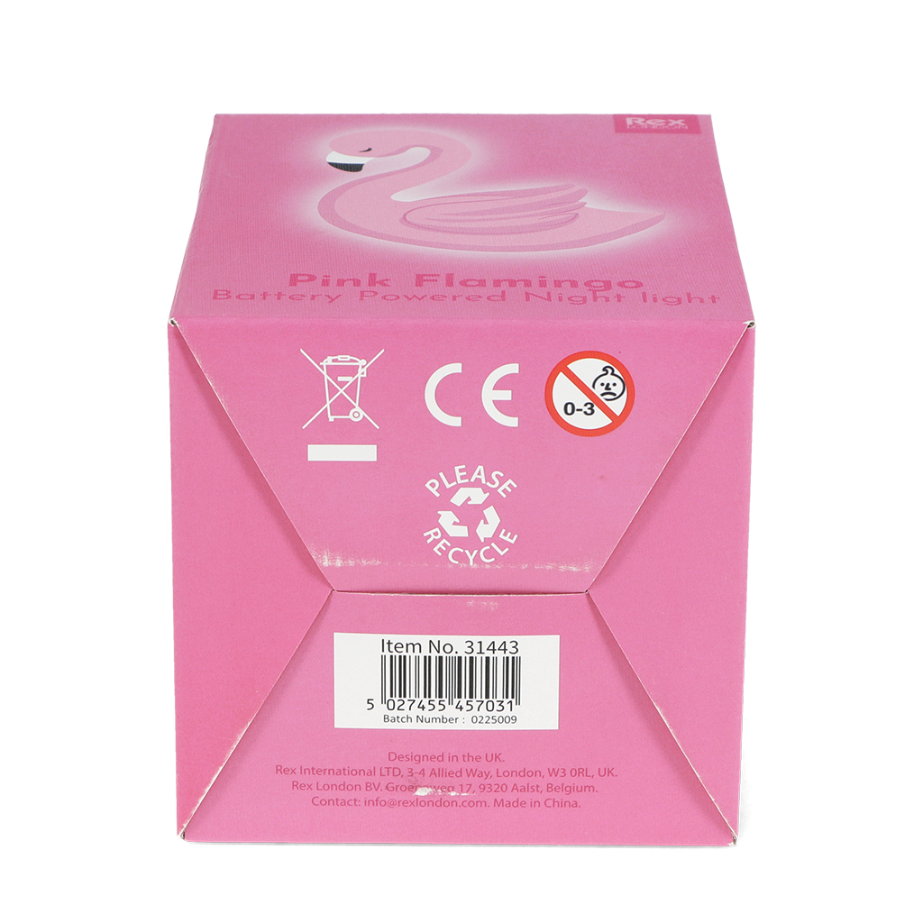 veilleuse - flamant rose