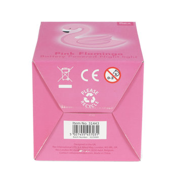 veilleuse - flamant rose