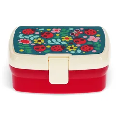lunch box with tray - ladybird