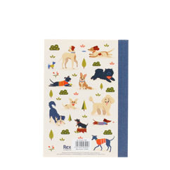 a6 notebook - dog park