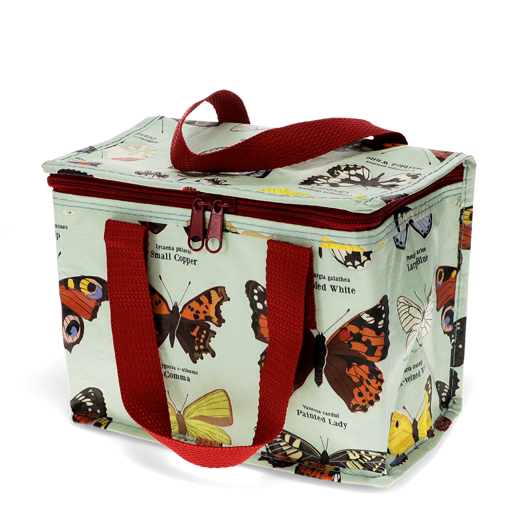 insulated lunch bag - butterfly