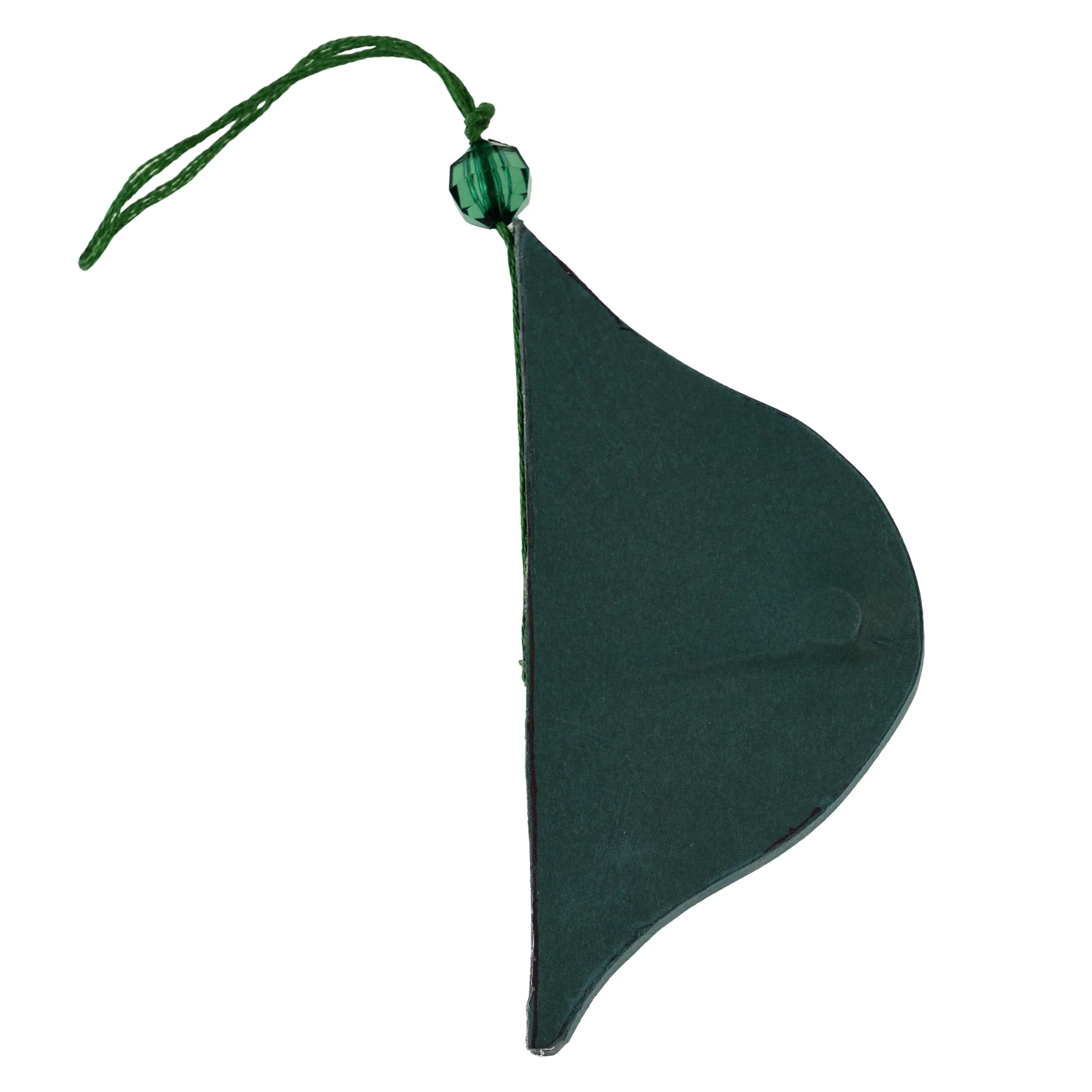 honeycomb christmas decoration - green round