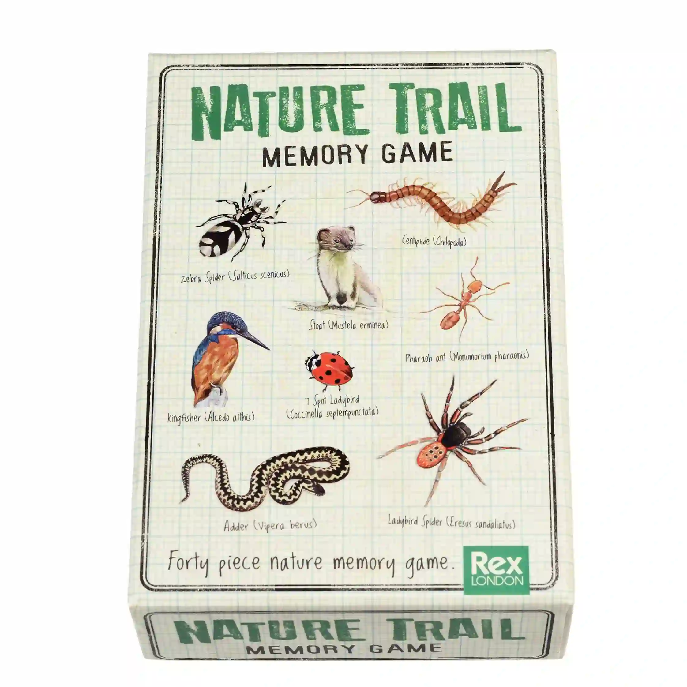memory spiel nature trail (40-teilig)