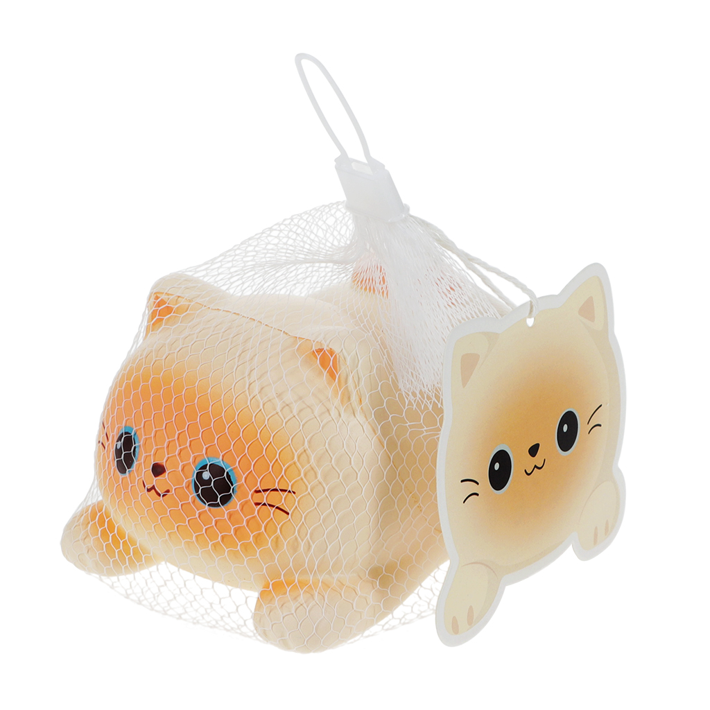 squidgy stress toy - laying cat