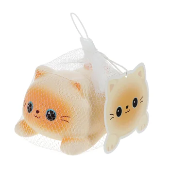 jouet anti-stress mou - chat couché jouet anti-stress mou - chat couché