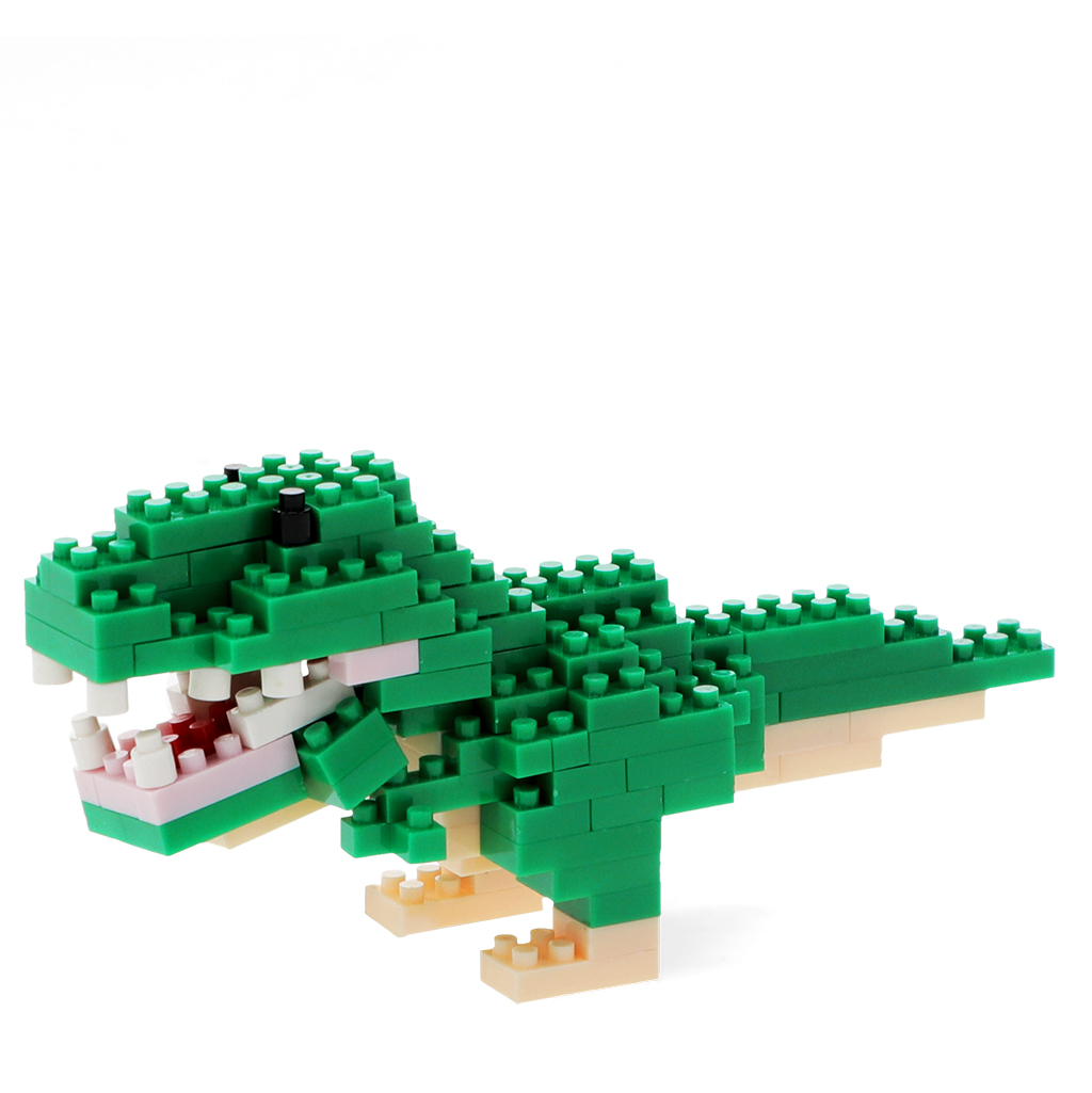 build your own dinosaur model brick kit - tyrannosaurus rex