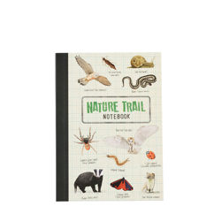 liniertes notizbuch a6 nature trail