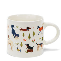 ceramic mug 350ml - dog park