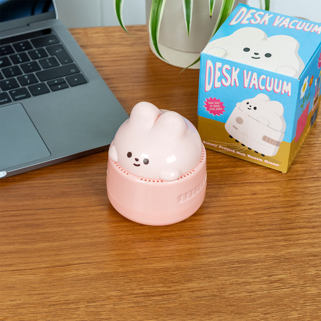 desk vacuum - bunny