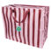 xxl-tasche – rosa/braun gestreift